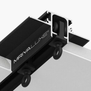 Sina Incastrabila Rigips Neagra – 1 Canal, Montaj Ascuns