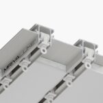 Sina Incastrabila Rigips Alba – 2 Canale, Efect Minimalist
