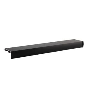 Sina Aluminiu Dubla Neagra – 2 Canale Tavan cu Accesorii