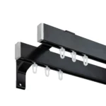 Galerie dubla cu canal de culisare neagra capat dop, Seattle