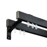 Galerie dubla cu canal de culisare neagra capat dop, Seattle