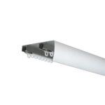Sina Aluminiu Dubla Argintie – 2 Canale Tavan cu Accesorii