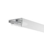 Sina Aluminiu Alba – 2 Canale Tavan cu Accesorii