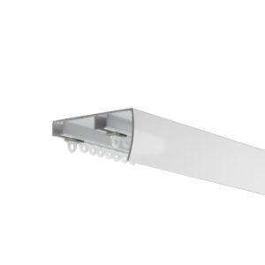 Sina Aluminiu Alba – 2 Canale Tavan cu Accesorii